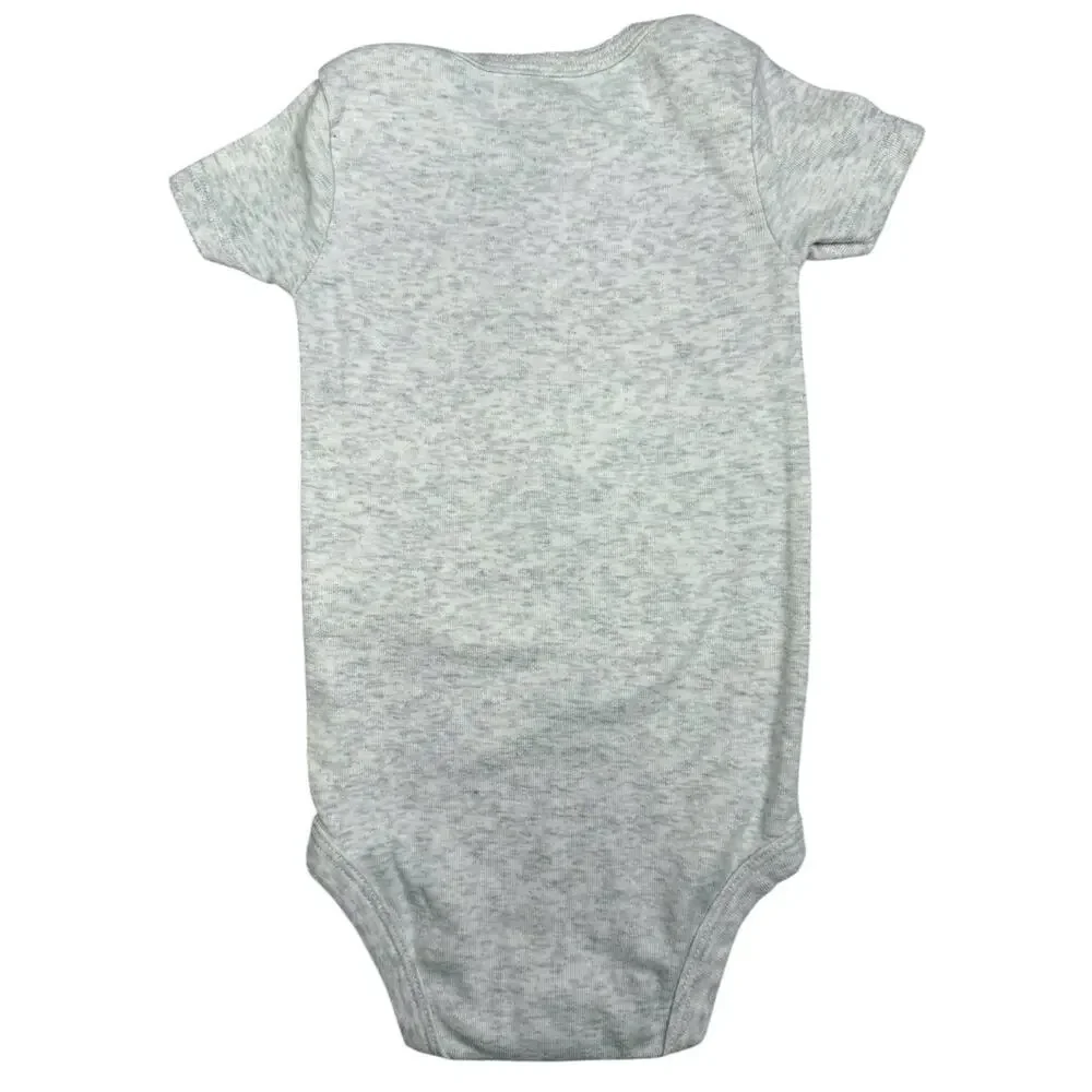 Carters Bodysuit Matching Outfit Baby Girl Flowers Green Purple 6-9 Months